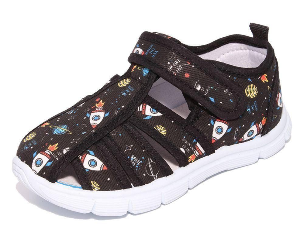 Funny Giraffe Textile Sandals for Boys